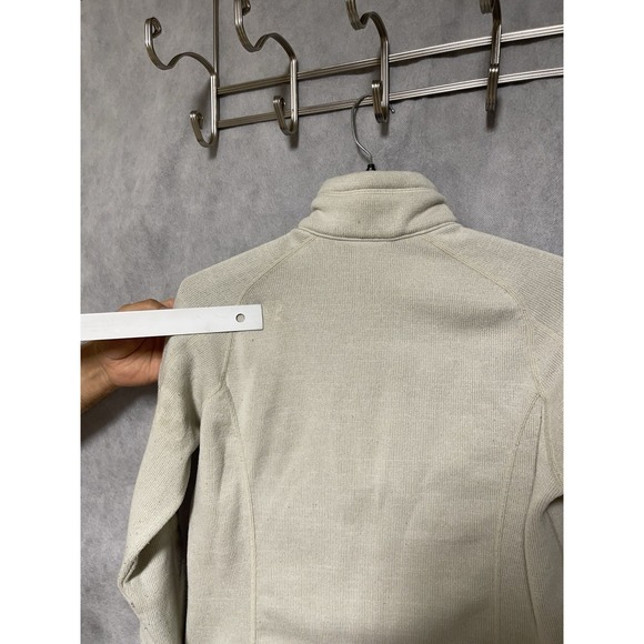 Patagonia Sweater Women M Tan‎ Zip Better Sweater Fleece Jacket Active Outdoor - Picture 5 of 9